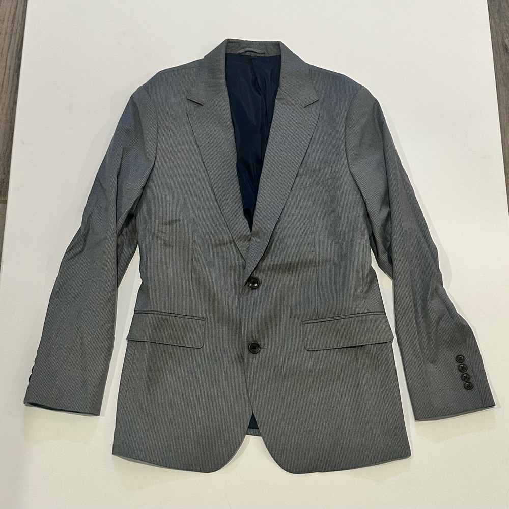 Bonobos Gray Slim fit Marlane Sport Coat with Notch Lapels